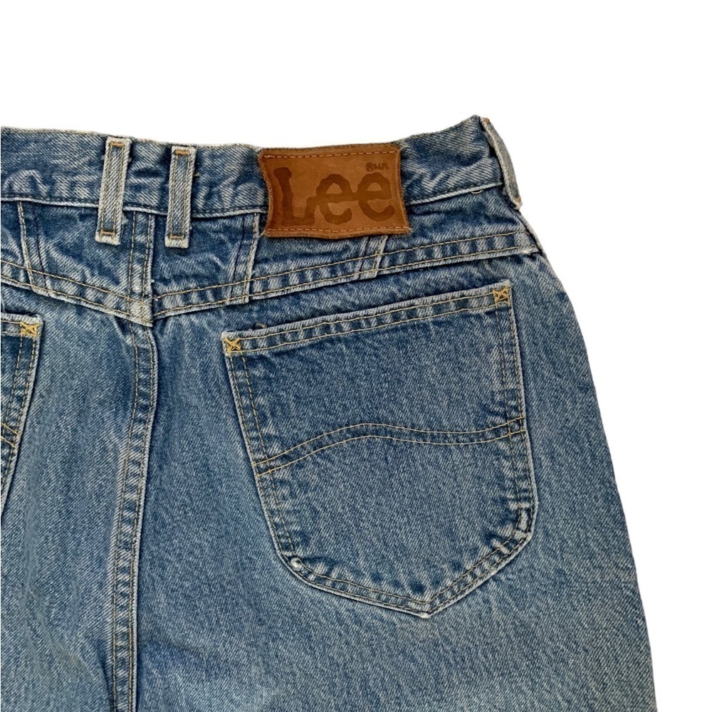 Vintage LEE Riders USA Union Made High Rise Tapered Mom Jeans Size 29 - Picture 10 of 13